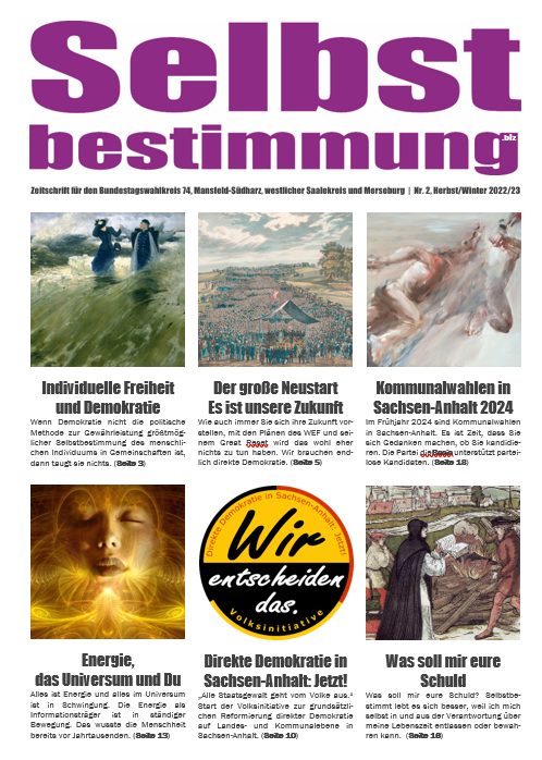 Selbstbestimmung Nr 2 Herbst Winter 2022 23